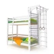 Двоярусне спортивне ліжко Sportbaby Babyson 7 80x190 см - зображення 2