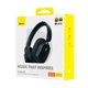 Навушники Baseus Bowie H1i Noise-Cancellation Wireless Headphones BT5.3/3.5mm 100h ANC black - зображення 6