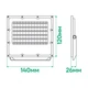 Світлодіодний прожектор Ardero LL-3030ARD 30W 3600Lm 6500K (80026) - изображение 4
