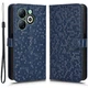 Защитный чехол Deexe Pegasus Cover для Infinix Smart 8 - Dark Blue - изображение 1