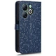 Защитный чехол Deexe Pegasus Cover для Infinix Smart 8 - Dark Blue - изображение 5