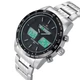 Часы мужские наручные Naviforce Army NF9024 Silver-Black-White, NF9024 S/B/W (15219) - изображение 2