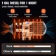 Дизельний обігрівач для автомобіля і приміщень Vevor 8kW з дисплеєм і пультом ДУ - зображення 4