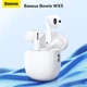 Наушники беспроводные Bluetooth c 4 микрофонами и шумоподавлением Baseus Bowie WX5 |BT5.3, 400mAh, 6h| White - изображение 13