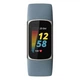 Голубой Фитнес-трекер Fitbit Charge 5 Steel Blue / Platinum Stainless Steel - изображение 7