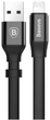 Kabel Baseus Nimble Lightning 2.0 A 0.23 m Czarny (CALMBJ-B01) - obraz 1