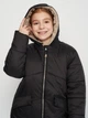 Подростковое зимнее пальто для девочки Coccodrillo Outerwear Girl Kids ZC3151105OGK-021 146 см Черное (5904986178591) - изображение 5