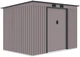 Садовий будинок сарай із навісом для інструментів OREGON 9x6 Warm Grey 261x171 cm 004041 - зображення 1