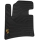 Коврики в салон Inliner для Porsche Cayenne '10-17 из экокожи Geometric Design черные (комплект) - изображение 3