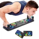 Тренувальна дошка для віджимань Push Up Rack Board з упорами різним хватом Black - зображення 2