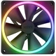 Вентилятор NZXT F140 RGB DUO 140 мм PWM Black (RF-D14SF-B1) - зображення 2