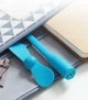 USB вентилятор ZMI Mini Compact Portable Fan портативний Блакитний (AF211) 2554P - зображення 3