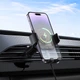 Держатель для телефона в машину с беспроводной зарядкой BOROFONE BH209 |15W| Черный - изображение 8
