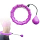 Хула-хуп для схуднення Hoola Hoop Massager Фіолетовий, масажний обруч для схуднення (VS7006424-2) - изображение 1