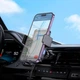 Держатель HOCO Climber smart wireless charging Car holder HW9 |15W| черный - изображение 7
