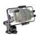 Держатель HOCO Fair push-type car holder (center console) H15 4.5-7" дюймов black - изображение 4