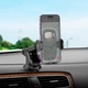 Держатель HOCO Fair push-type car holder (center console) H15 4.5-7" дюймов black - изображение 8