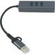 Концентратор USB 3.0 Type-C/Type-A to RJ45 Gigabit Lan, 3*USB 3.0, cable 13 cm Dynamode (DM-AD-GLAN-U3) - зображення 5