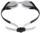 Очки для плавания Arena Spider JR (92338-901) детские OSFM Черно-серые (3468336926604) - изображение 3