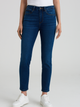 Jeansy damskie Slim Fit Greenpoint SPJ451W2235J00 40 Niebieskie (5903245333665) - obraz 1