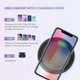 Бездротова зарядка Ugreen 10W Qi Wireless Charging Pad Black (YM1044) - зображення 3