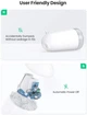 Настільний мінізволожувач повітря для дому портативний Ugreen Cool Mist White (YM1424) - зображення 6