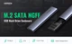Корпус карман для жестких дисков Ugreen M.2 SATA NGFF SSD Enclosure B-Key 5 Гбит/с A to C Cable 50cm (YM1251) - изображение 8
