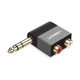 Перехідник Ugreen 6.35 мм на 2RCA-роз'єм аудіоадаптер Black (YM1048) - зображення 1