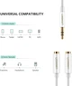 Сплиттер Ugreen переходник-разветвитель 3.5mm AM to 3.5mm 2 AF Metal White (YM1164) - изображение 5
