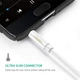 Сплиттер Ugreen переходник-разветвитель 3.5mm AM to 3.5mm 2 AF Metal White (YM1164) - изображение 6