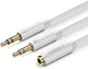 Сплиттер Ugreen переходник-разветвитель 3.5mm 2 AM to 3.5mm AF White (YM1601) - изображение 1