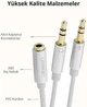 Сплиттер Ugreen переходник-разветвитель 3.5mm 2 AM to 3.5mm AF White (YM1601) - изображение 6