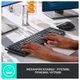 Клавіатура Logitech MX Mechanical Graphite Tactile (920-010757) - зображення 3