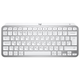 Клавіатура Logitech MX Keys Mini Wireless Illuminated UA Pale Gray (920-010499) - зображення 1