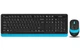 Комплект беспроводной A4Tech FG1010 Black/Blue USB - изображение 1