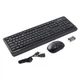 Комплект (клавиатура, мышь) беспроводной A4Tech FG1012 Black USB - изображение 2