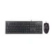 Комплект (клавиатура, мышь) A4Tech KR-8372 Black USB - изображение 1