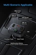FM-трансмітер, автомобільний зарядний пристрій 35w Baseus Car Wireless MP3 Bluetooth USB type c PD, швидка зарядка - изображение 2