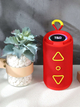 Портативная Bluetooth колонка TG656 FM-радио/USB/TF с ремешком 8W Red - изображение 3