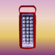 Переносной аккумуляторный фонарь Almina 2606L с функцией Power bank 2 режима 24 LED Красный - изображение 1