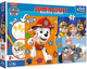 Puzzle do kolorowania Trefl Paw Patrol Marshal and his friends 60 x 40 cm 15 elementów (5900511420012) - obraz 1