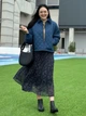 Куртка демисезонная женская Uniqlo 630737293 XL Синяя (1159795603) - изображение 3
