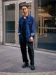 Джинсовая куртка мужская Uniqlo 694778482 XL Синяя (1159795744) - изображение 17