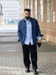 Джинсовая куртка мужская Uniqlo 694778482 XL Синяя (1159795744) - изображение 18