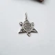 Серебряная Подвеска оберег амулет Знак Ци черненое серебро 925 (АРТ.89014ч) 5.10г - изображение 4