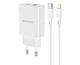 Мережевий зарядний пристрій Borofone BA56A PD 20W + QC 3.0 Type C to Lightning - зображення 2