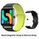 Смарт-годинник Xiaomi Haylou RS4 Plus LS11 Magnetic Strap Black - зображення 6