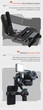 Стабілізатор відеозйомки триосьовий Hohem iSteady MT2 + KIT для камери, смартфона - зображення 9