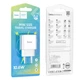 Мережевий зарядний пристрій HOCO C106A Leisure Single Port Charger 1USB 10.5W 2.1A White - зображення 2