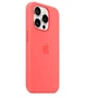 Чохол противоударний силіконовий OEMG Guard Shockproof Silicone Case with MagSafe для Apple iPhone 15 Pro (6.1") Guava (MT1V3ZM/A) - зображення 2